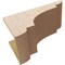 Ekena Millwork 11"W x 22"D x 11"H Wide New Brighton Rough Cedar Woodgrain TimberThane Corbel, Primed Tan CORUR11X22X11NEBRCPR - alternate 5